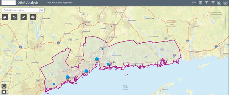 Pinpoint clusters shown in ArcGIS Web AppBuilder