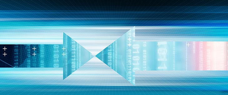 data convergence digital concept
