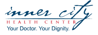 Inner City Health Center logo - Your Doctor. Your Dignity.