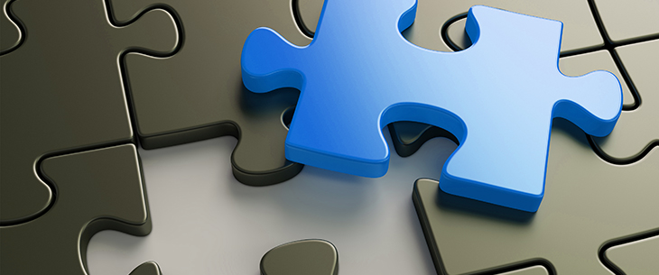 puzzle with a piece missing