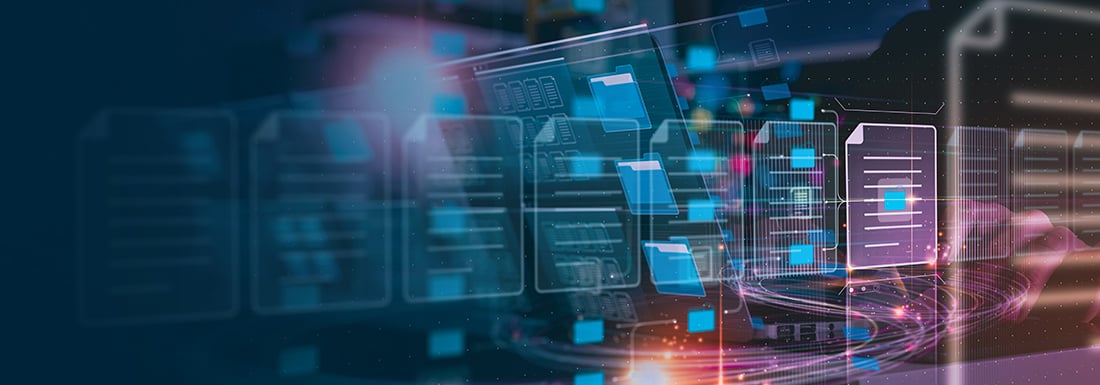 digital data sharing concept