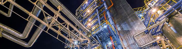 infrastructure and gas pipes