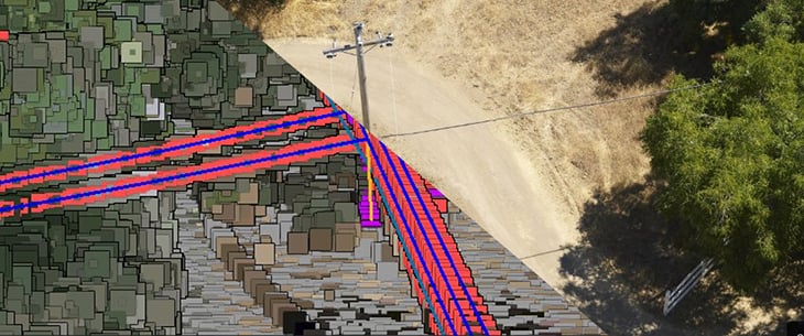 digital twin poles in PG&E’s High Fire Threat District