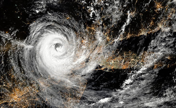 Hurricane over Northeast U.S. Causing Gas Outages