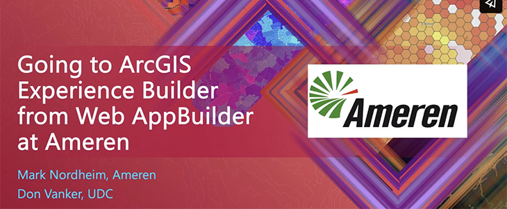 Going to ArcGIS Experience Builder from Web AppBuilder at Ameren