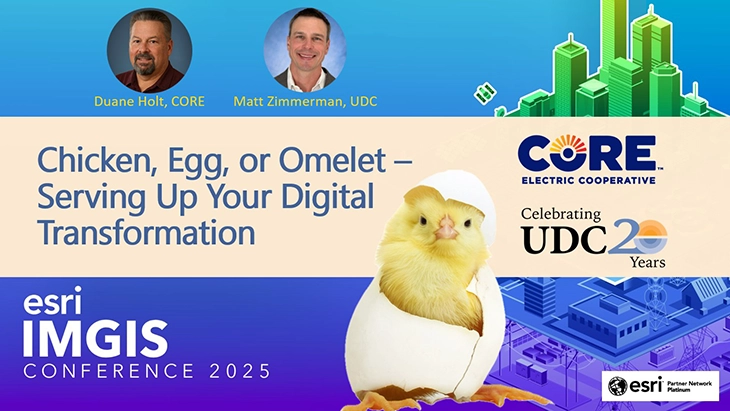 Presentation Promo: Chicken, Egg, or Omelet - Serving Up Your Digital Transformation - Esri IMGIS 2025