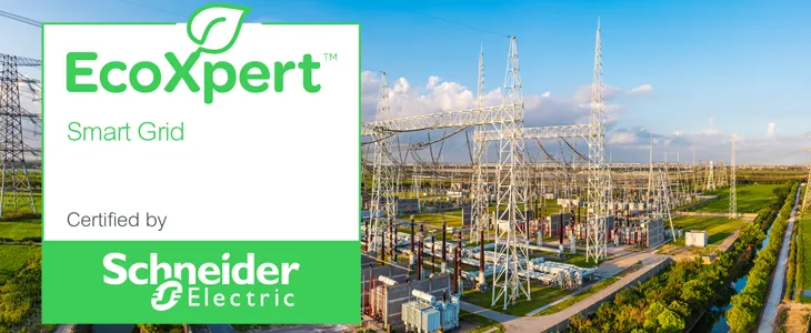 UDC Certified as Schneider Electric Smart Grid EcoXpert