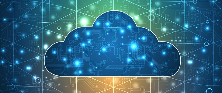 Digital Cloud concept